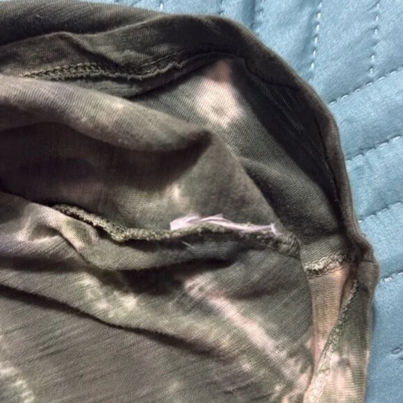 Pilcro (Anthropologie) Tie Dye Rolled Sleeve Cotton Tee Size: S Length: 25” - Picture 7 of 7